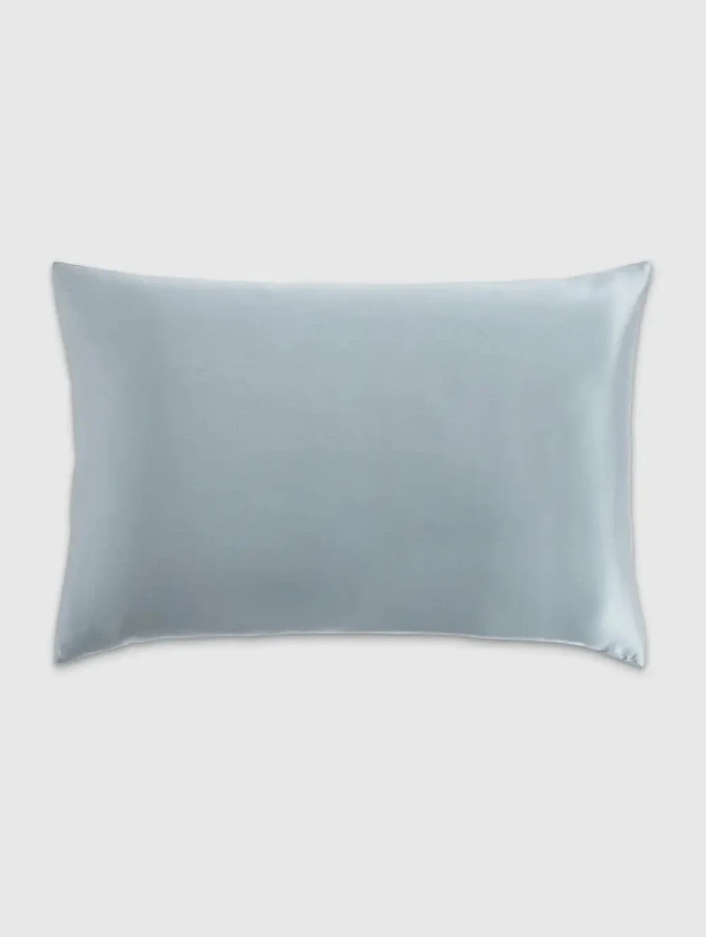 Quince 100% Mulberry Silk Pillowcase, Lt Blue, King
